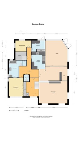 Floorplan - Noordweg 53, 2291 EB Wateringen